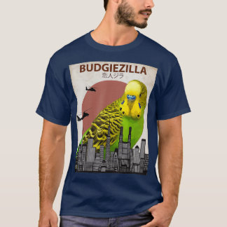 Camiseta Budgiezilla Budgiezilla Budgerigar Parakeet