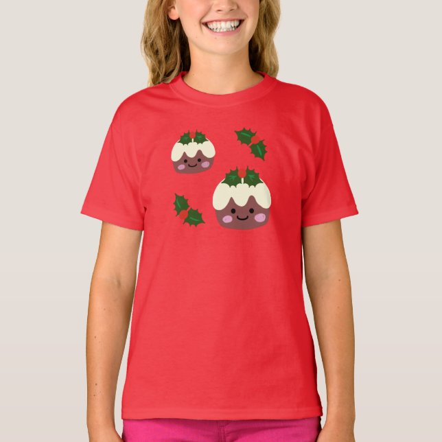 Camiseta Budín de Navidad (Anverso)