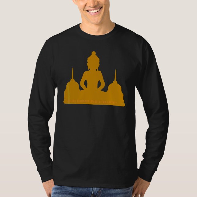 Camiseta Budismo Buda Mindfulness Espiritual Yoga Meditació (Anverso)
