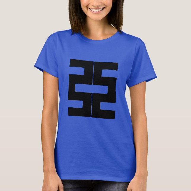 Camiseta Budismo: doble hacha (Anverso)