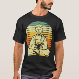 Camiseta Budismo vintage Zen Yoga