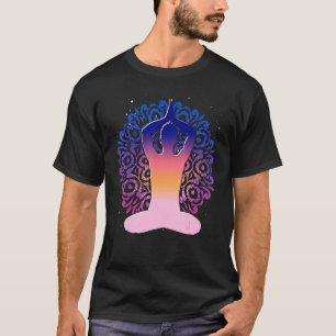 Camiseta Budismo Yogi Namaste Colorido Mandala Zen Buddhis