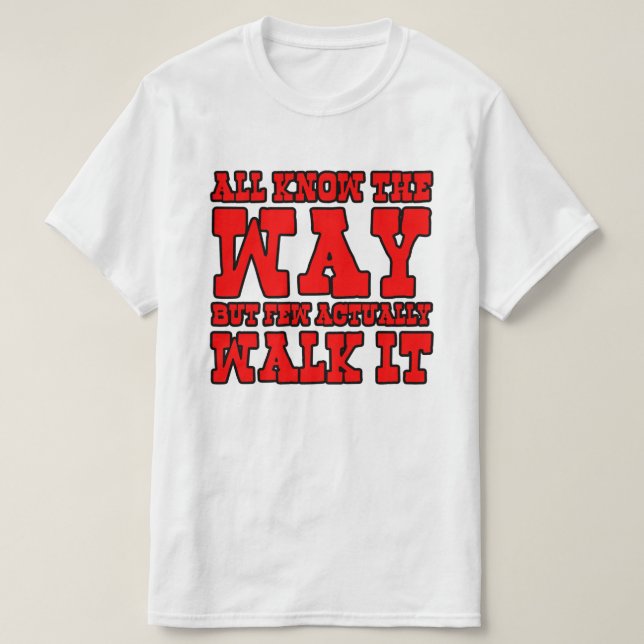 Camiseta Budismo zen Estilo occidental (Diseño del anverso)