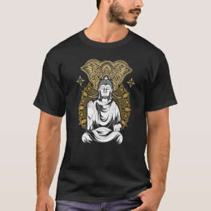 Camiseta Budismo zen Mandala Elefante Budismo Buda