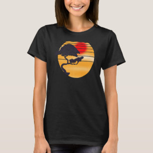 Camiseta Budista retro Bonsai estético japonés Bonsai Tr