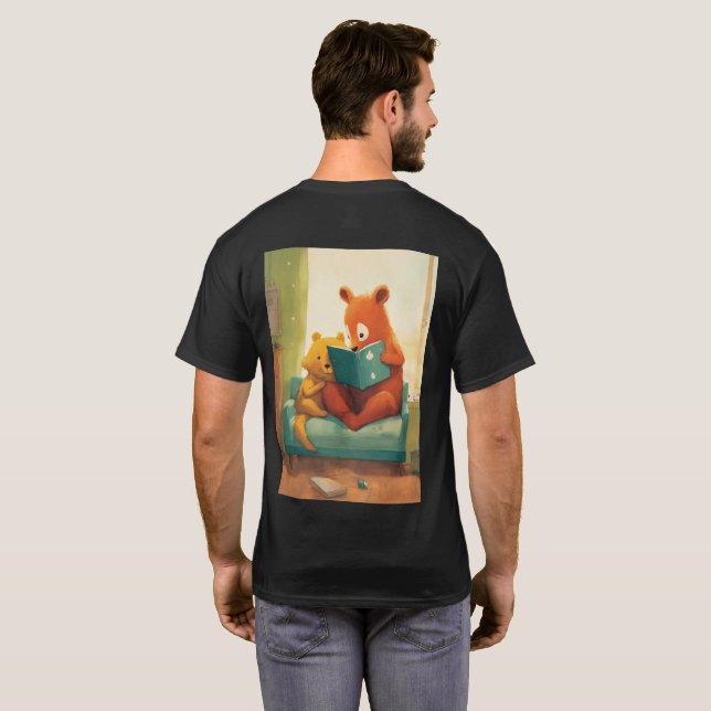 Camiseta Budistas de acurrucarse: Edición de Oliver Jeffers (Reverso completo)