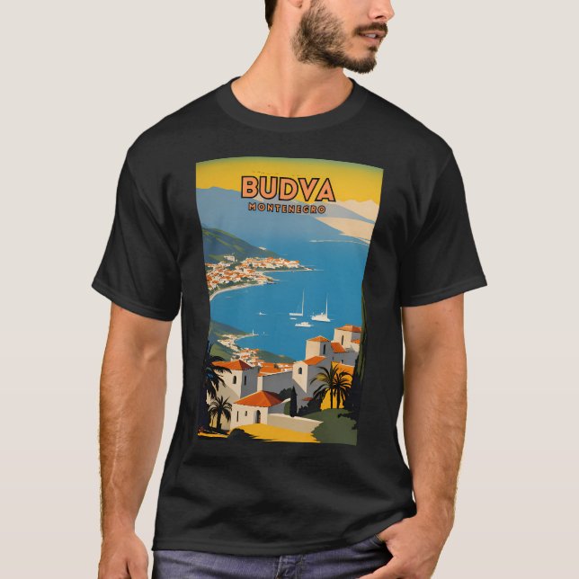 Camiseta Budva Montenegro (Anverso)