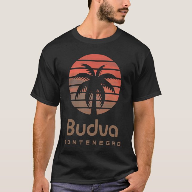 Camiseta Budva Montenegro (Anverso)