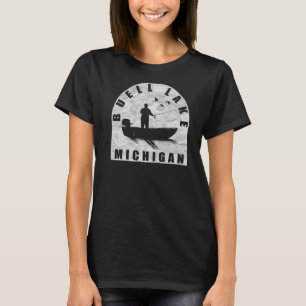 Camiseta Buell Lake Fishing Michigan