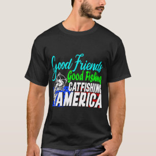 Camiseta Buen amigo buena pesca