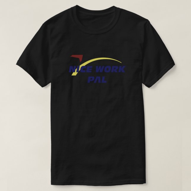 Camiseta ¡Buen amigo de trabajo! .png (Diseño del anverso)