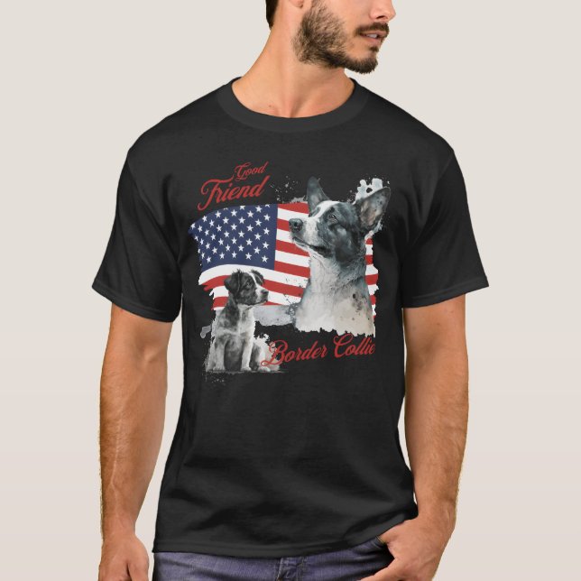 Camiseta Buen amigo de un chico de la frontera (Anverso)