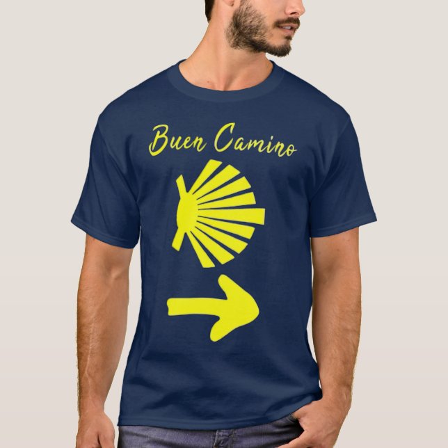 Camiseta Buen Camino de Santiago (Anverso)