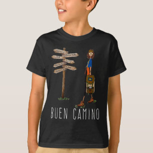 Camiseta Buen Camino De Santiago Camino de Peregrinación de