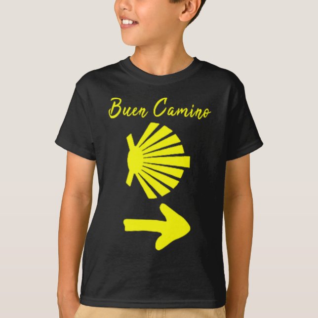 Camiseta Buen Camino De Santiago De Compostela St. James Wa (Anverso)