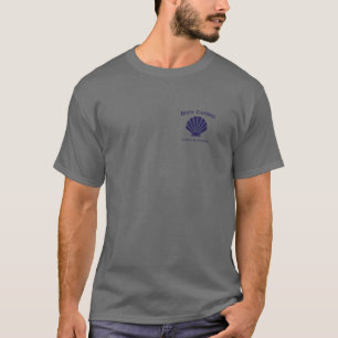 Camiseta Buen Camino de Santiago Minimal con caparazón de v