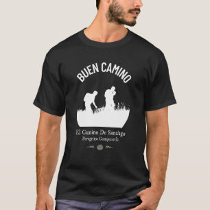 Camiseta Buen Camino El Camino De Santiago Peregrino Compos