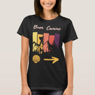 Camiseta Buen Camino Malé Peregrino Círculo de vieira Arro
