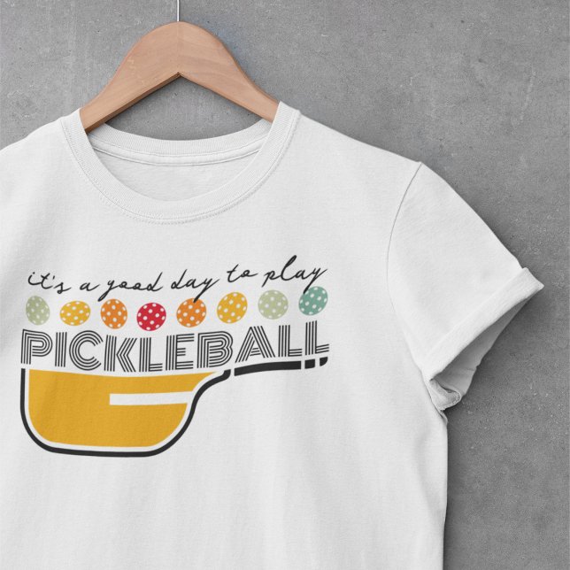 Camiseta Buen día para jugar a las camisas de bolas para la (Subido por el creador)