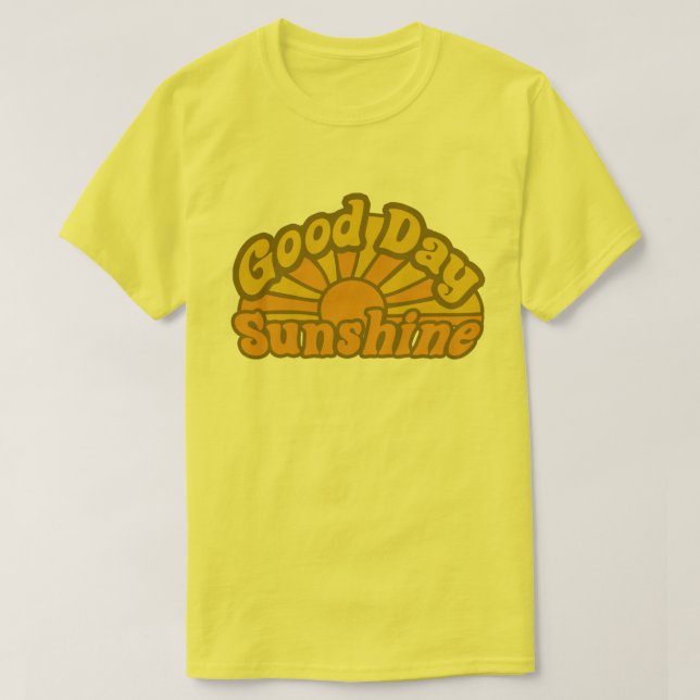 Camiseta Buen día, sol (Diseño del anverso)