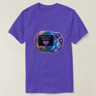 Camiseta Buen Día Sticker de Carga | Vibraciones Positivas