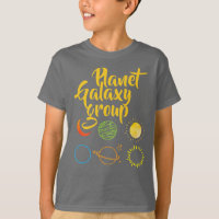 Buen diseño de la combinación de galaxia planetari
