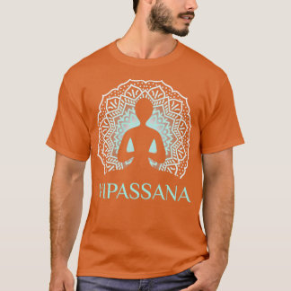 Camiseta Buen diseño de meditación vipassanaTShirt
