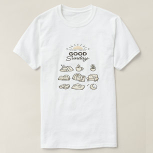 Camiseta BUEN DOMINGO Diseño de vida lenta y acogedora