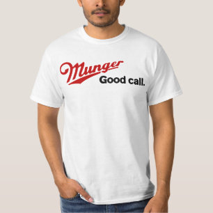Camiseta Buen GIF 2007 de la llamada de Munger