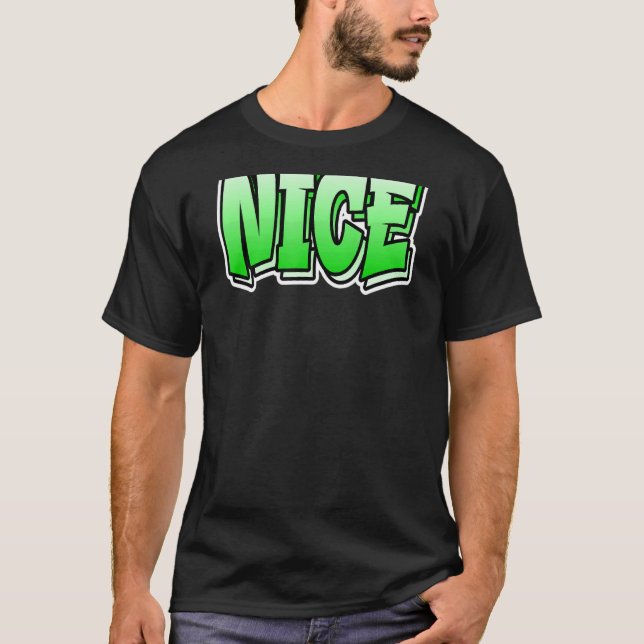 Camiseta Buen Graffiti Que Dice Buenos Navidades (Anverso)