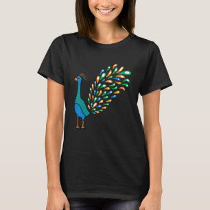 Camiseta Buen guardián de pavo real