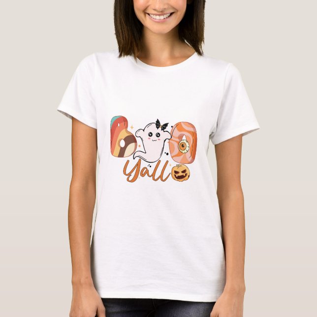 Camiseta Buen Halloween a todos (Anverso)