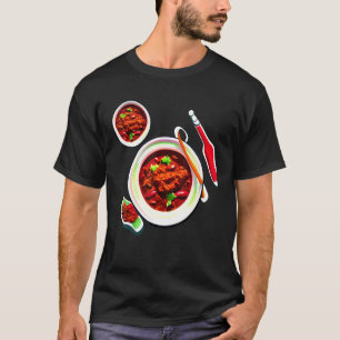 Camiseta buen humor Chili con carne Foodie 1