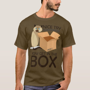 Camiseta Buen intento Schrodinger Cat regalo de física cuán