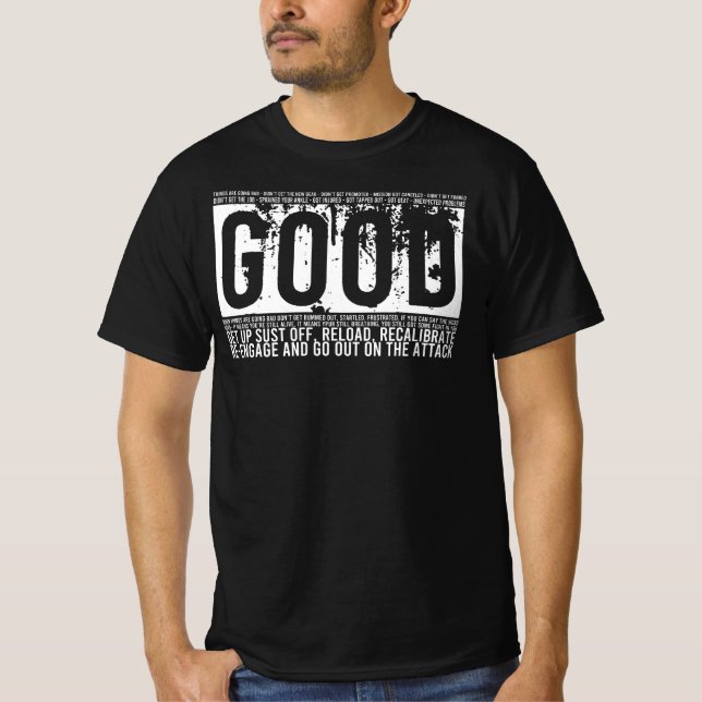 Camiseta Buen Jocko Navy Seal T Shirt Jocko Buena Motivació (Anverso)