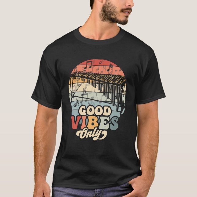 Camiseta Buen Jugador de Marimba Vibes Sólo Vibraphone Marc (Anverso)