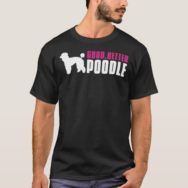 Camiseta Buen Mejor Poodle (Anverso)