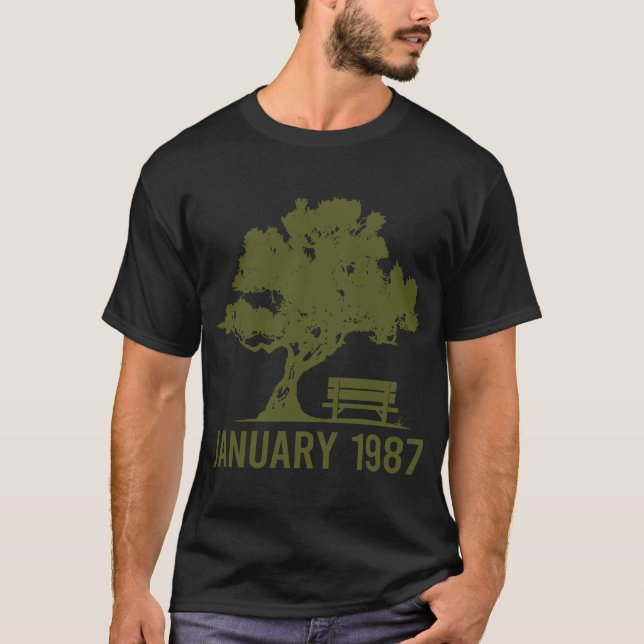 Camiseta Buen momento - enero de 1987 (Anverso)