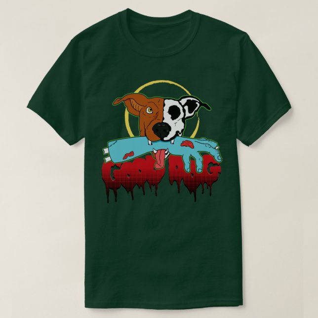 Camiseta buen perro (Diseño del anverso)