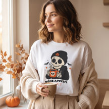 Buen Provecho Esqueleto Café Halloween