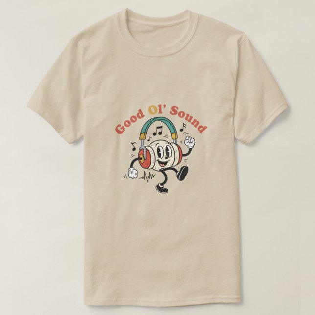 Camiseta Buen Sonido Antiguo (Diseño del anverso)