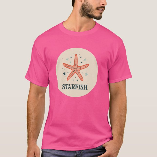Camiseta Buen traje de pez estrella en el océano para adult (Anverso)