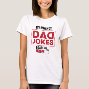 Camiseta ¡Buena advertencia de diseño! Carga de Chiste de p