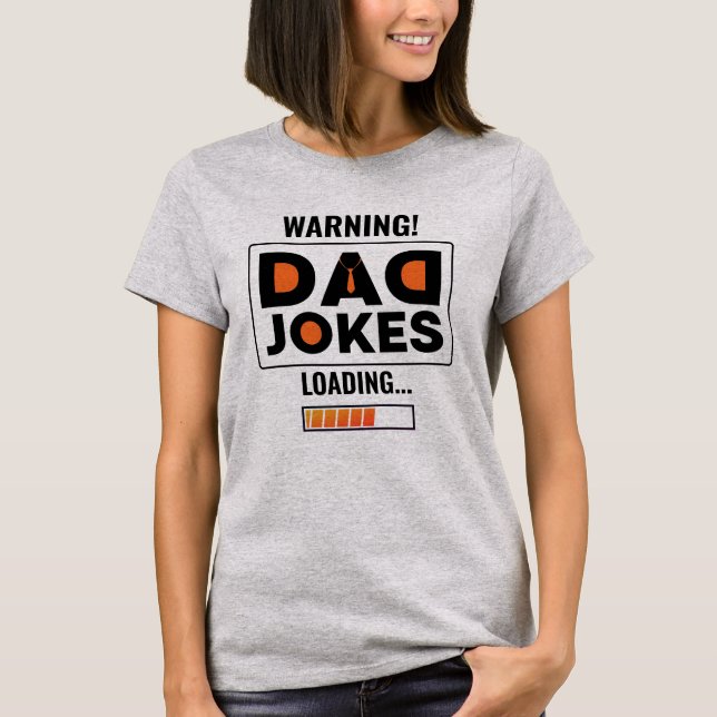 Camiseta ¡Buena advertencia de diseño! Carga de Chiste de p (Anverso)
