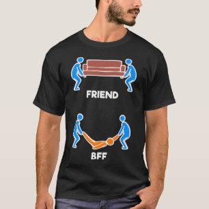 Camiseta Buena Amistad Bff Mejor Amiga Divertida