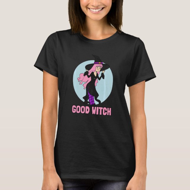 Camiseta Buena Bruja Halloween Scary Witch (Anverso)