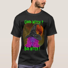 Camiseta Buena Bruja Mala Bruja Fiesta de Halloween