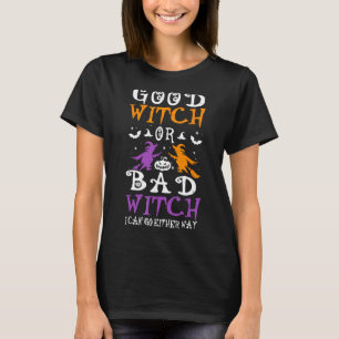 Camiseta Buena Bruja O Mala Bruja, Graciosa Bruja De Hallow