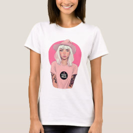 Camiseta Buena Bruja rosa