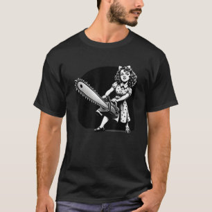 Camiseta Buena Chica Mala Chica Punk Goth Horror Fan Chains